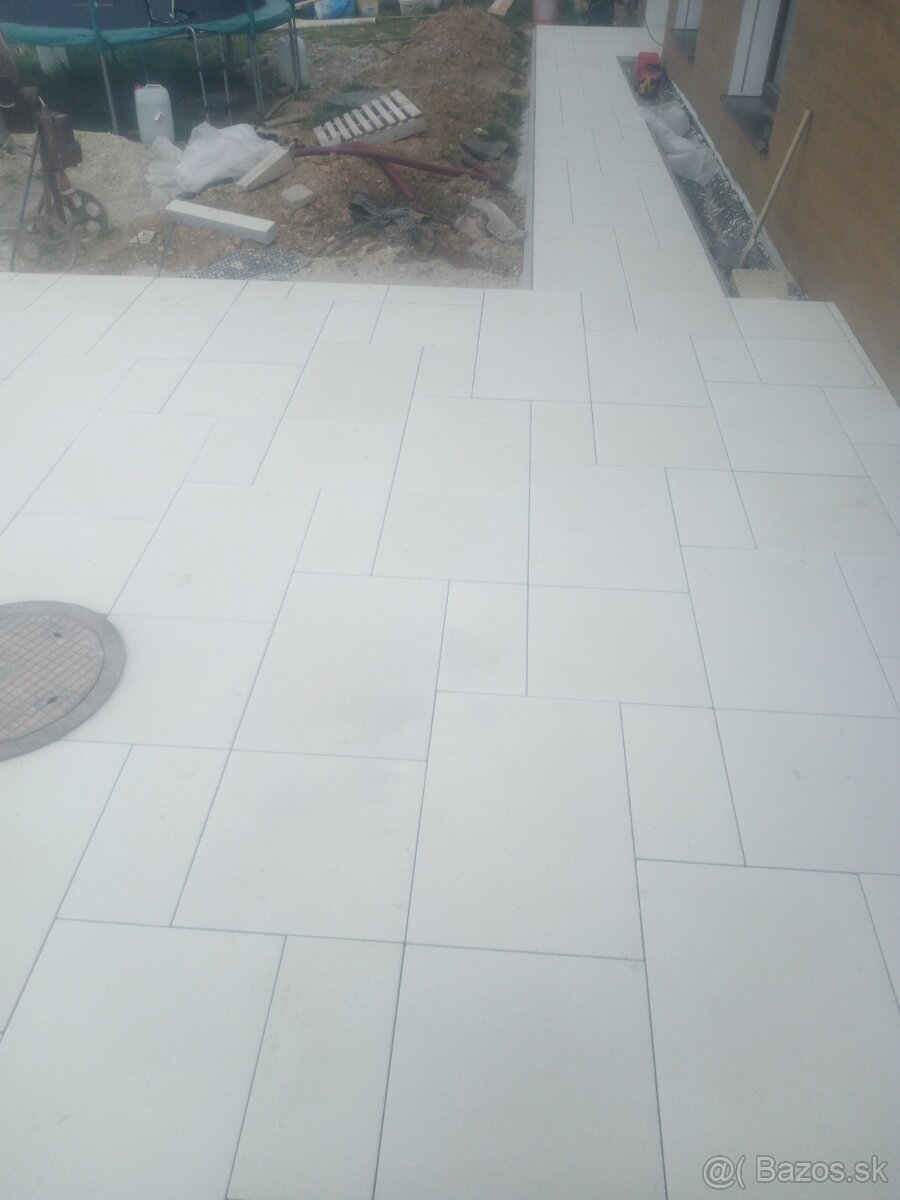 Stavebné práce, pokládka zámkovej dlažby, stavba oplotení a - 2