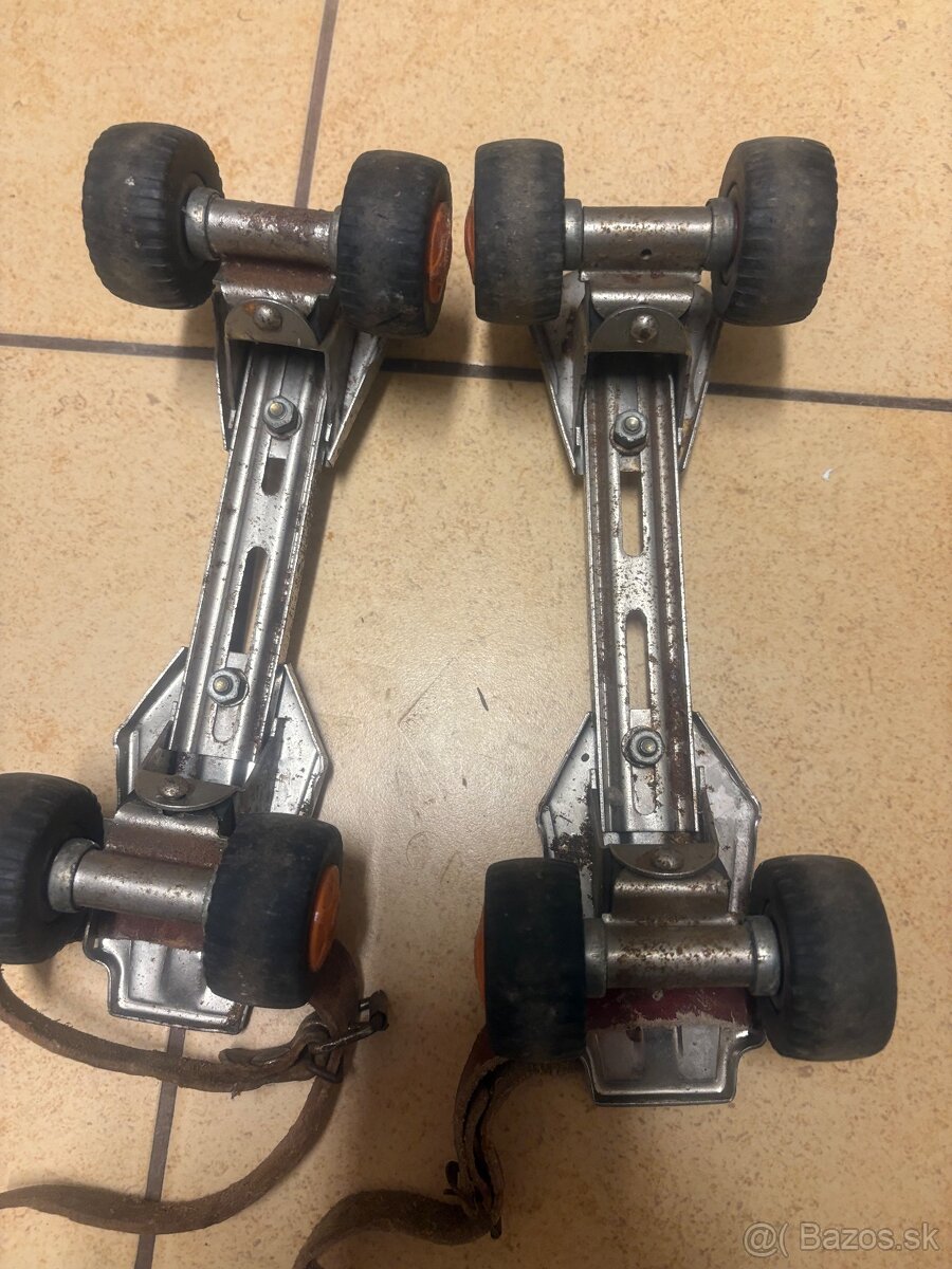 Predám retro kolieskové korčule - 2