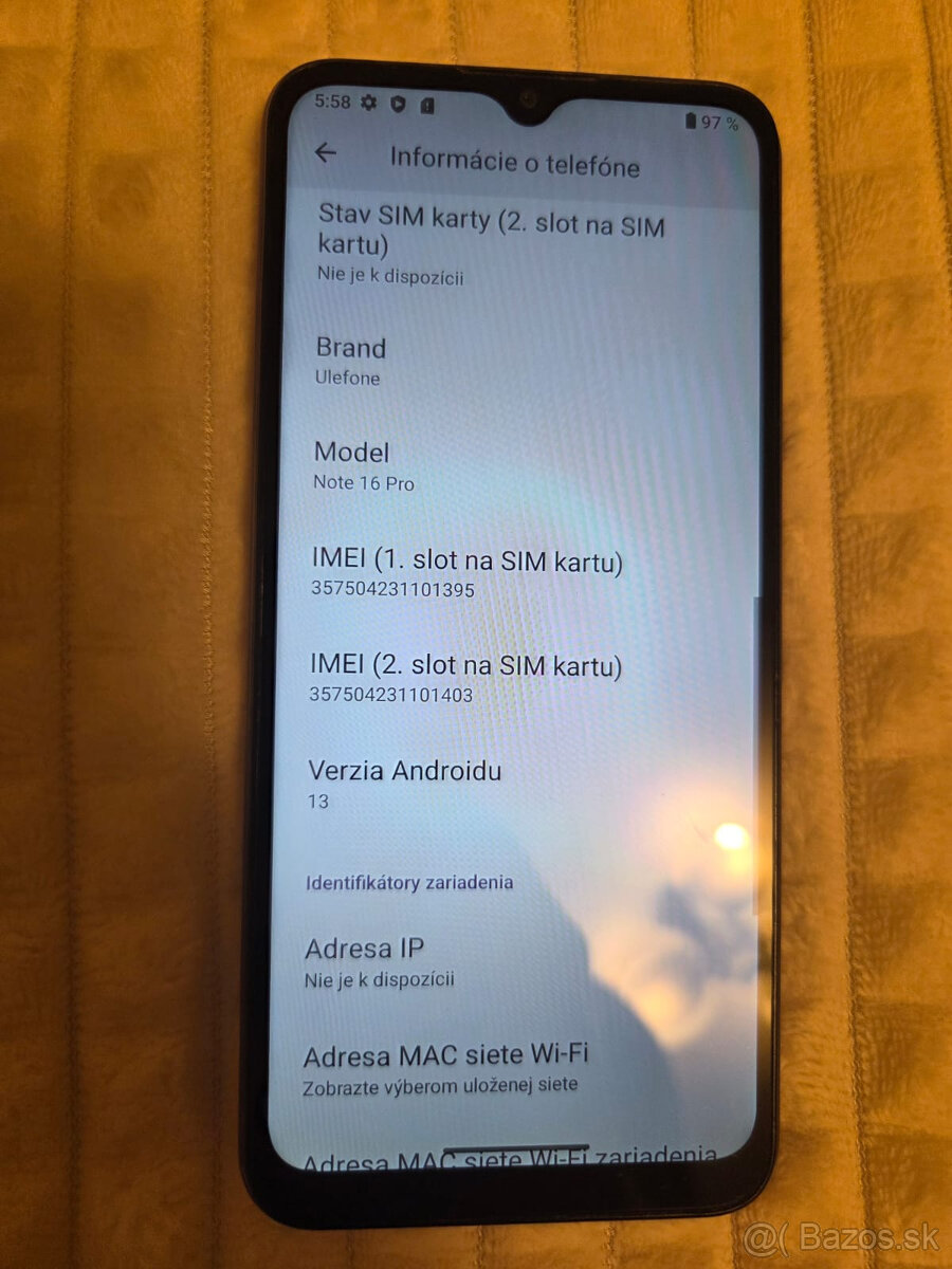 Ulefone Note 16 Pro 8GB/128GB fialový - 2