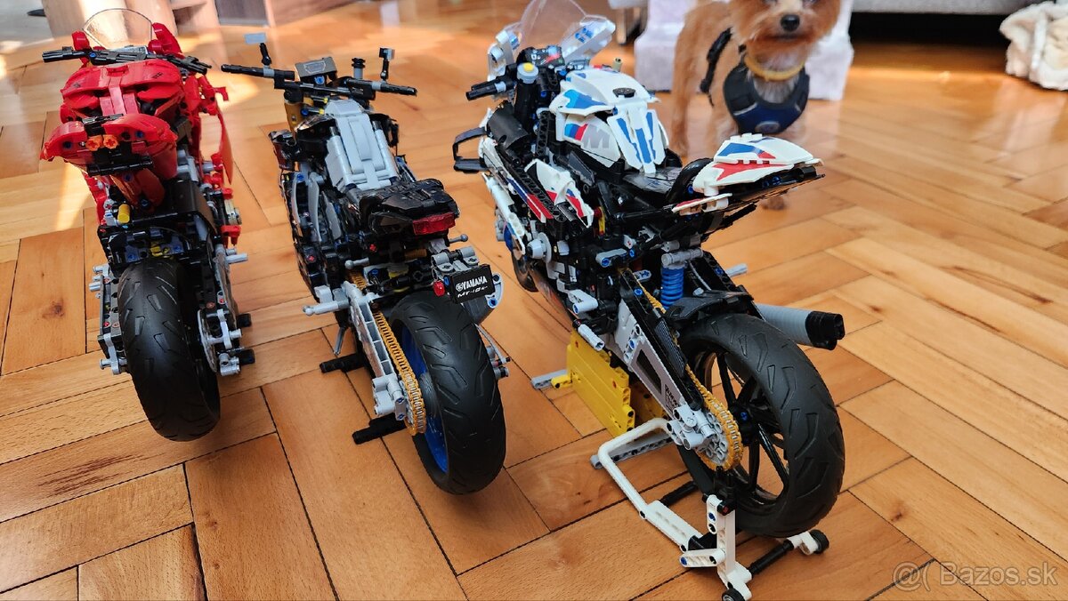 Zbierka 3ks MOTO stavebnic - 2