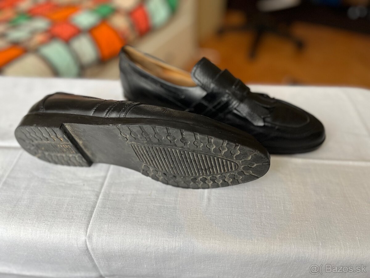 Pánske kožené poltopánky - 2