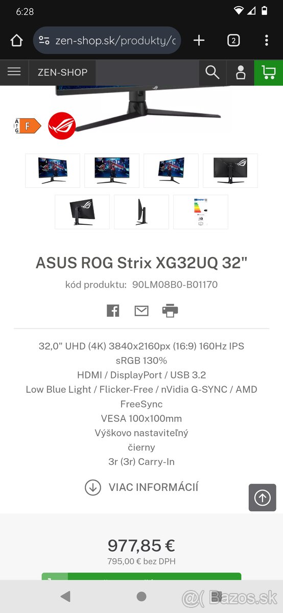 ASUS ROG Strix XG32UQ vymením - 2