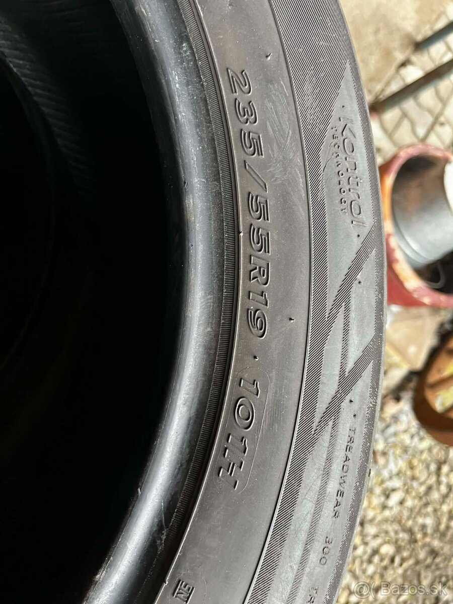 Hankook ventus prime 235/55 R 19 - jazdené - 2