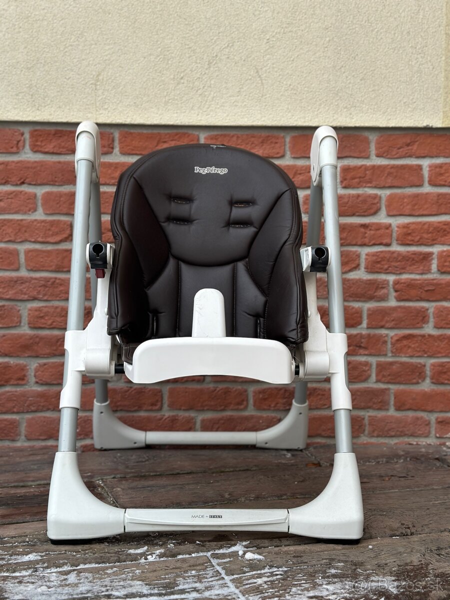 Detská jedálenska stolička PEG PEREGO+ chodak+hojdacka - 2