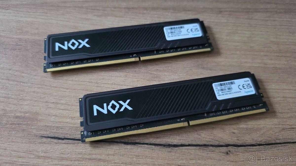RAM Apacer NOX - DDR4 3200Mhz 16GB - 2