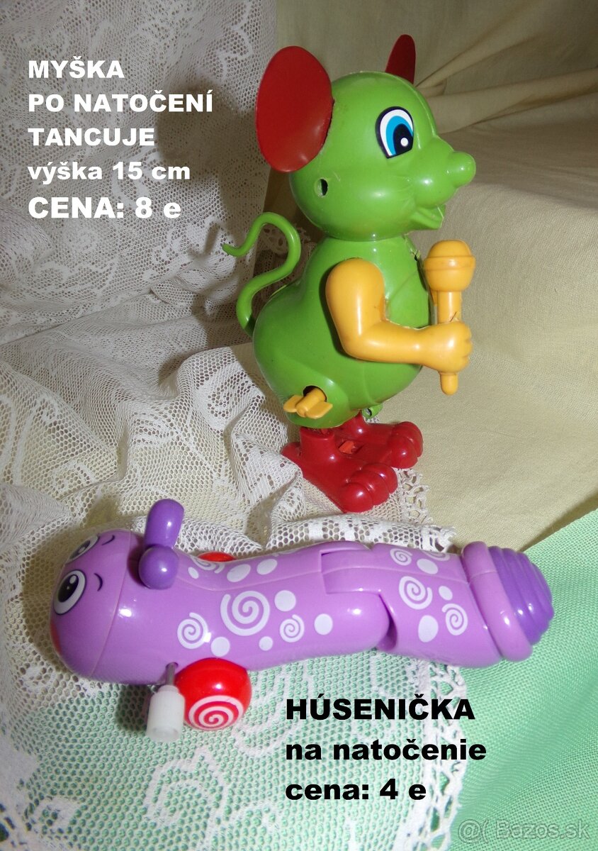 Retro - pôvodné HRAČKY mix rôznych - 2