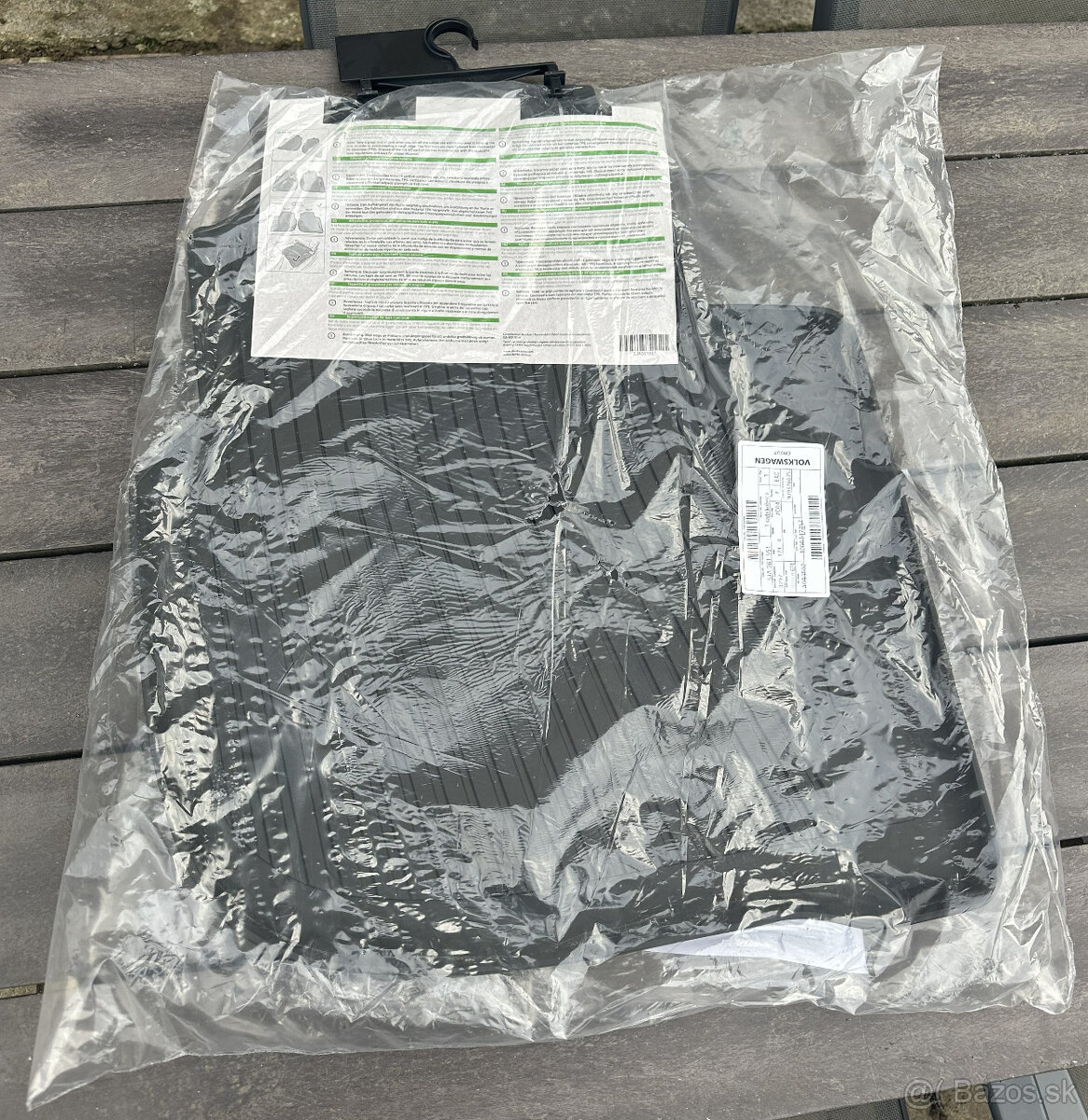 Gumové koberce zadné Škoda Rapid - 2