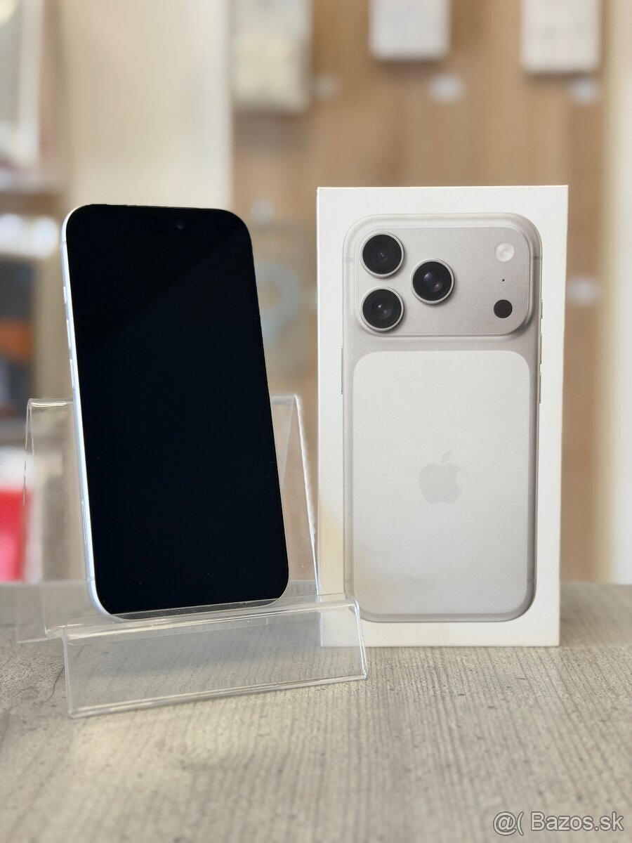 ZÁRUKA - Apple iPhone 17 Pro Max 256GB Silver - 2