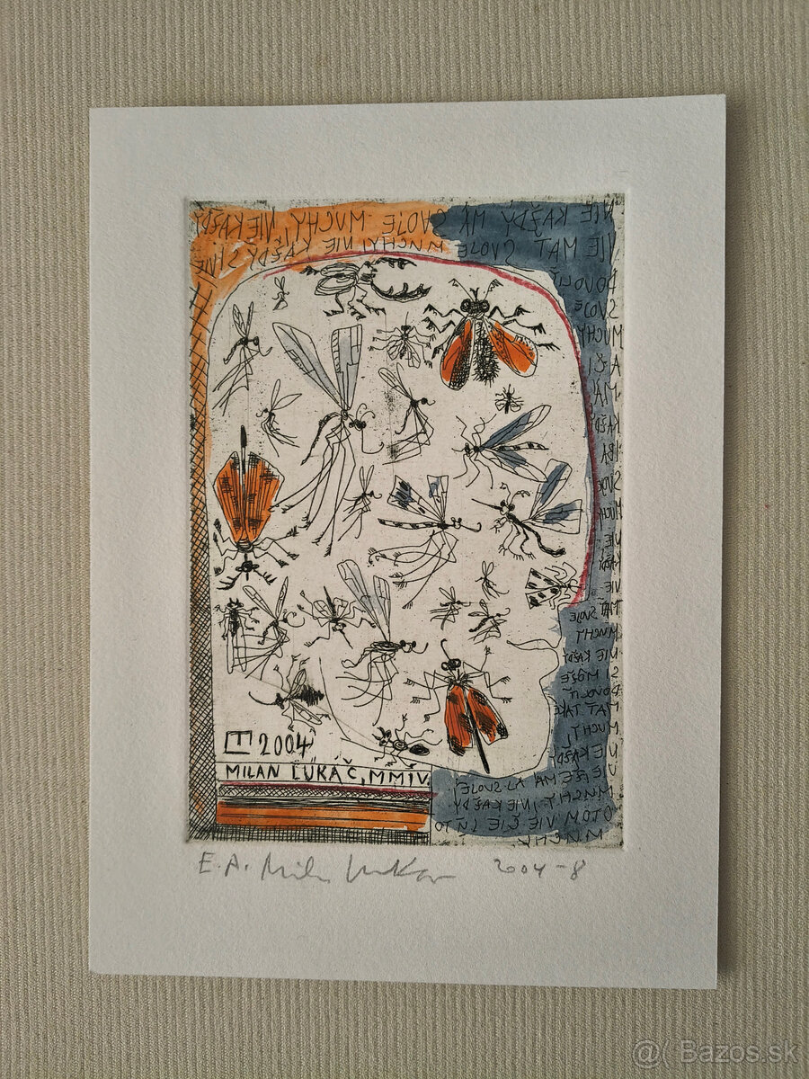 Milan Lukáč - grafiky - 2