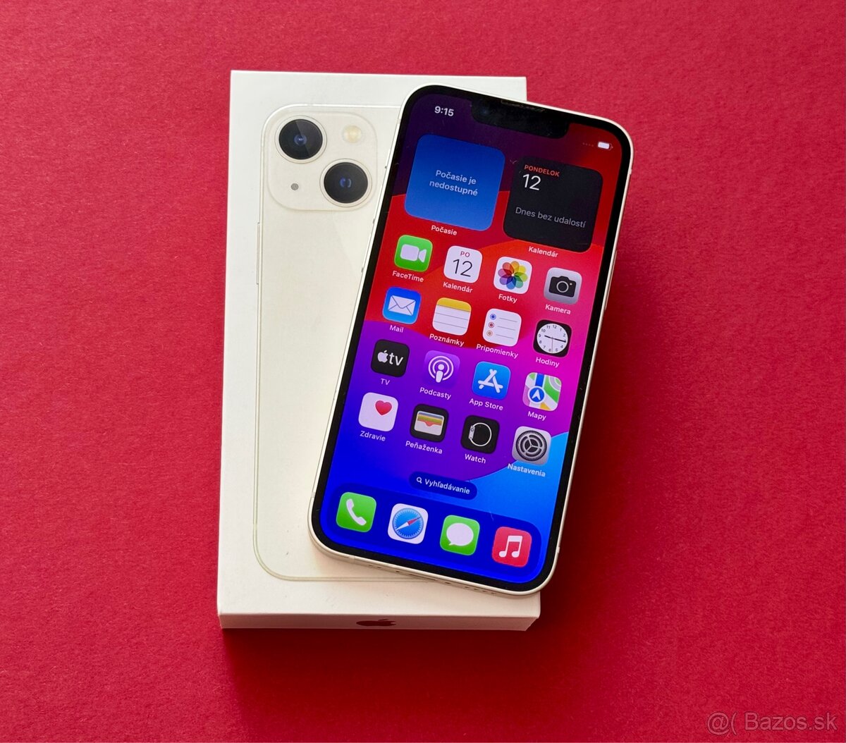 iPhone 13 Mini, 128 GB, White/Biely - 2