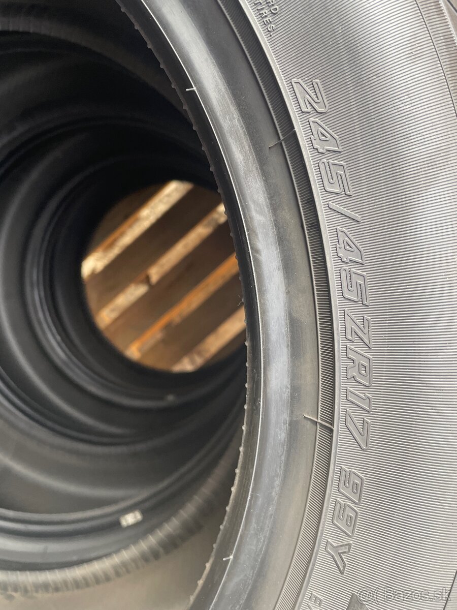 Nové Yokohama Advan Sport V105 245/45R17 99Y DOT4720, 367 - 2