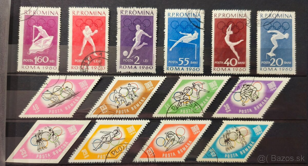 Známky šport Rumunsko - 2