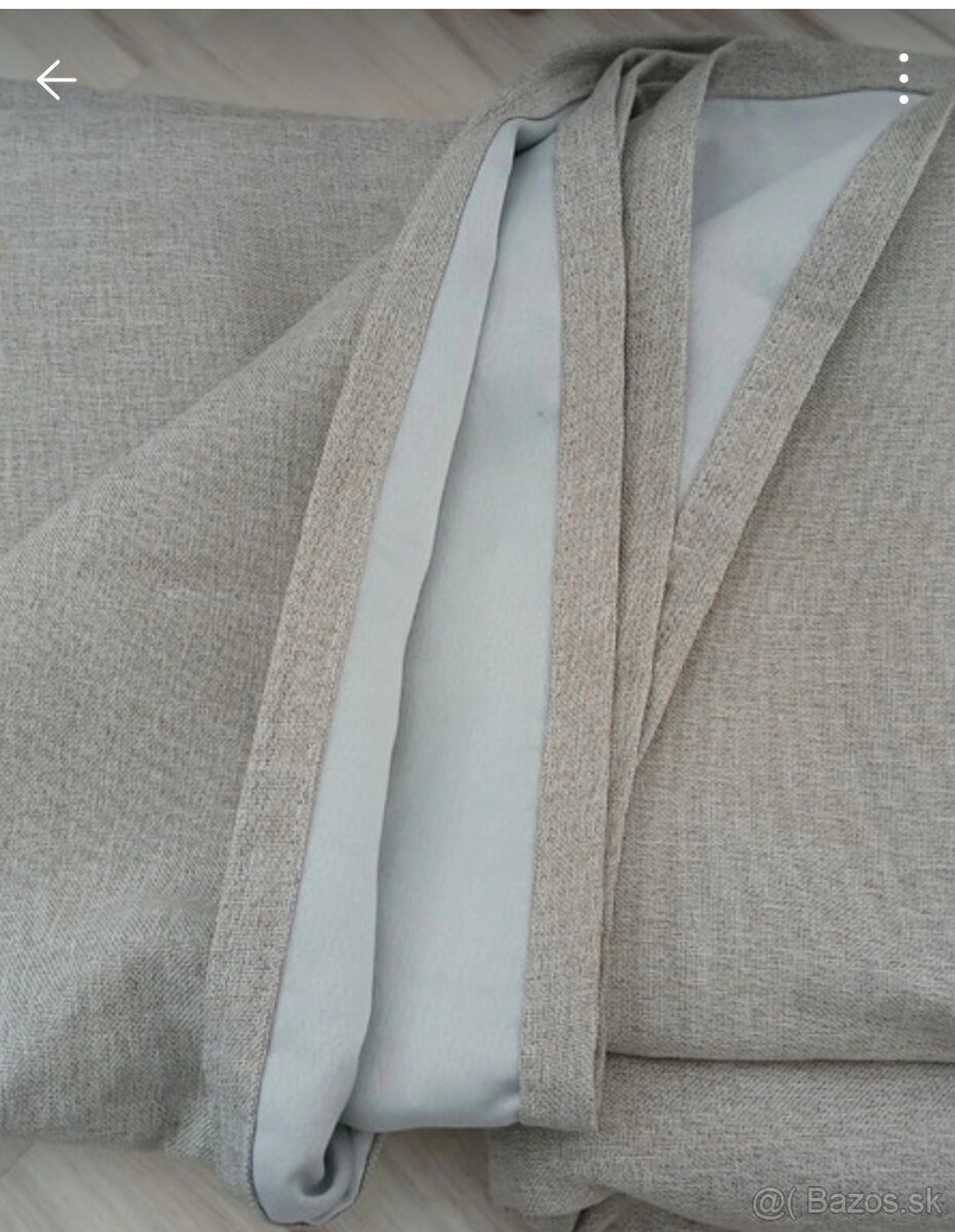 Zavesy na uplnu tmu + ZADARMO tyc na kupelnovy zaves - 2