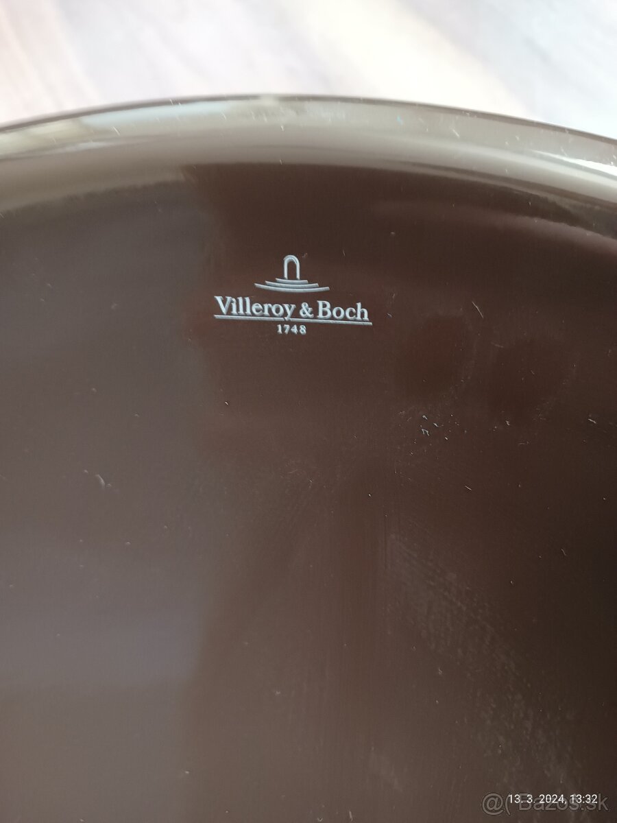 umyvadlo VILLEROY AND BOCH okruhle 43 cm, hnede - 2