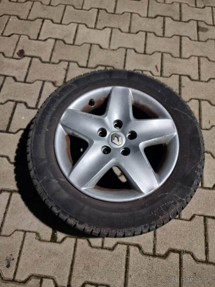 Zimné kolesá 205/60 R16 (Renault) - 2