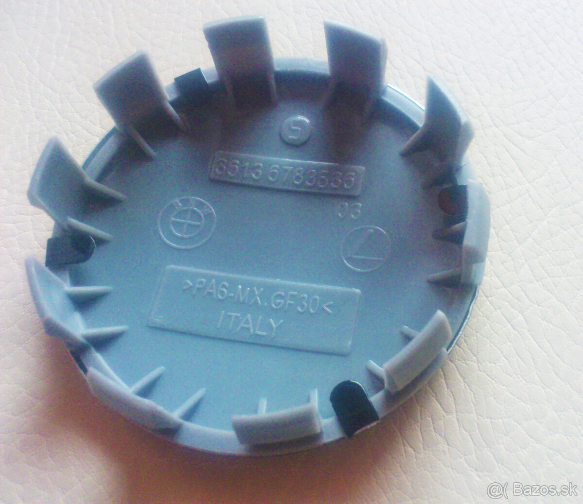 kryty náboja s chromovaným okrajom na BMW - č.1 - 2