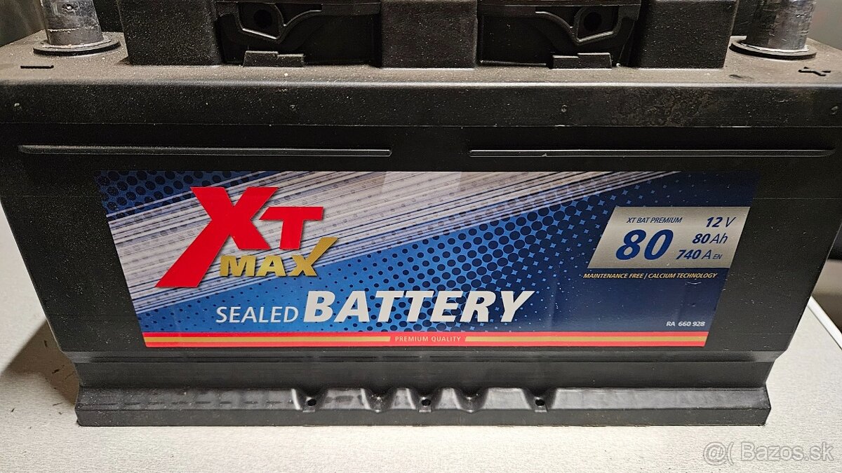 Autobateria XT Battery 12V 80Ah 740A XTM 80 - 2