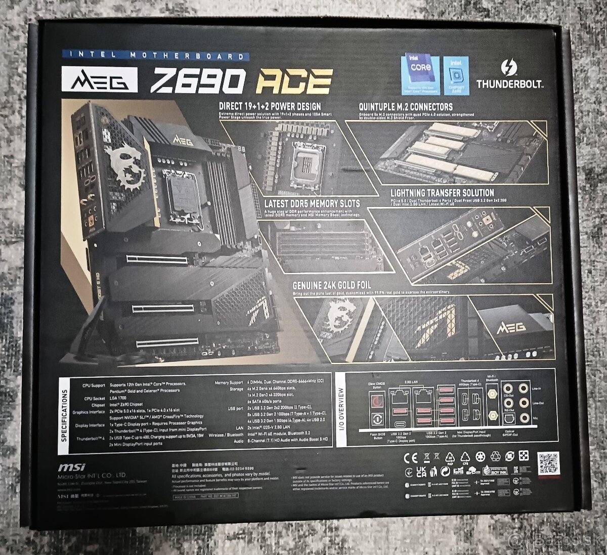 Predám kombo:ZD+CPU socket 1700... - 2