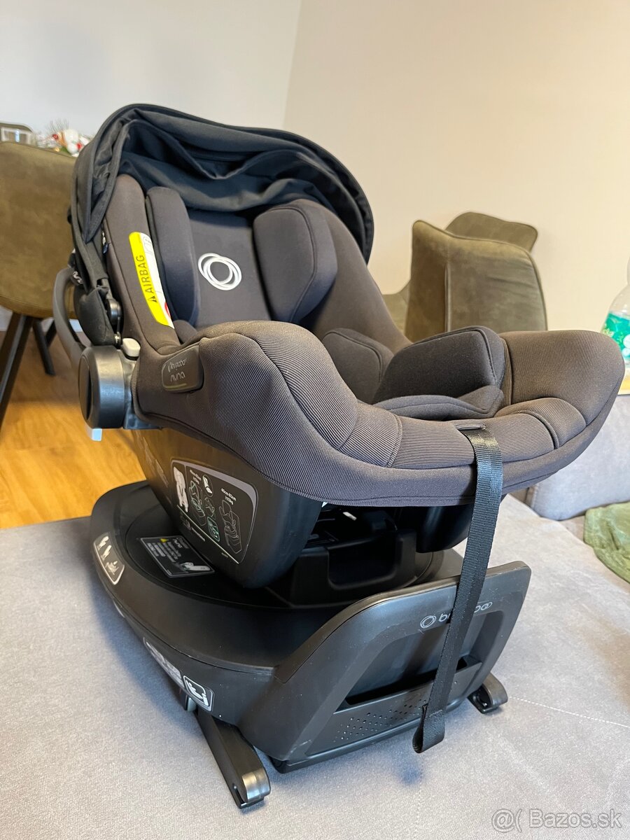 Vajíčko Bugaboo Turtle Air by Nuna so základňou 360 - 2