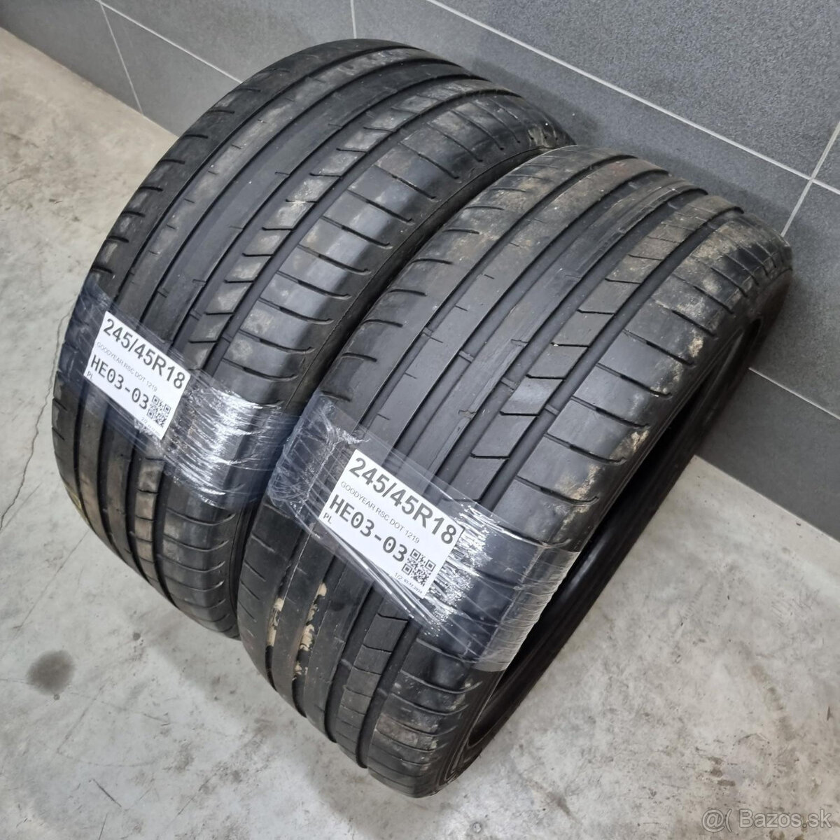 Letné pneumatiky 245/45 R18 GOODYEAR RSC - 2