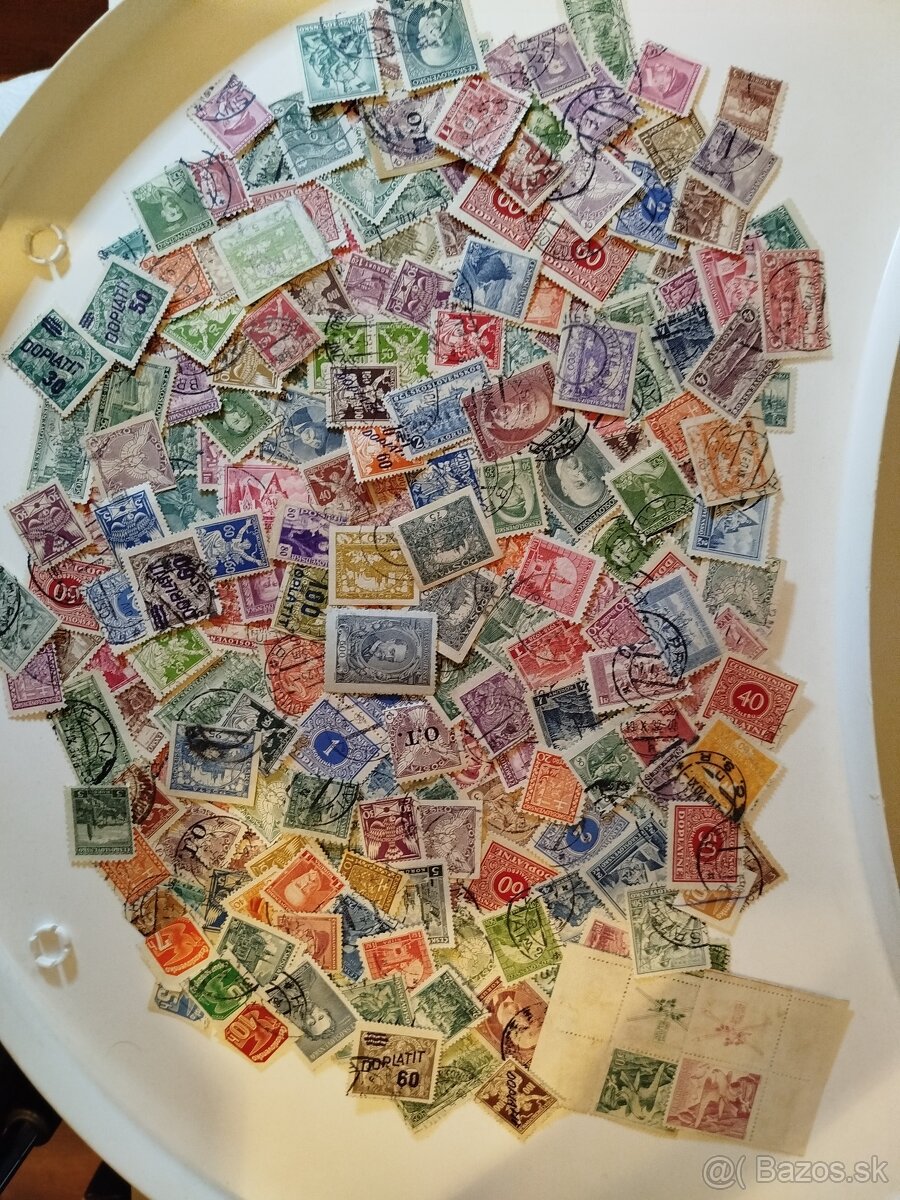 1. ČSR - mix známok - 2