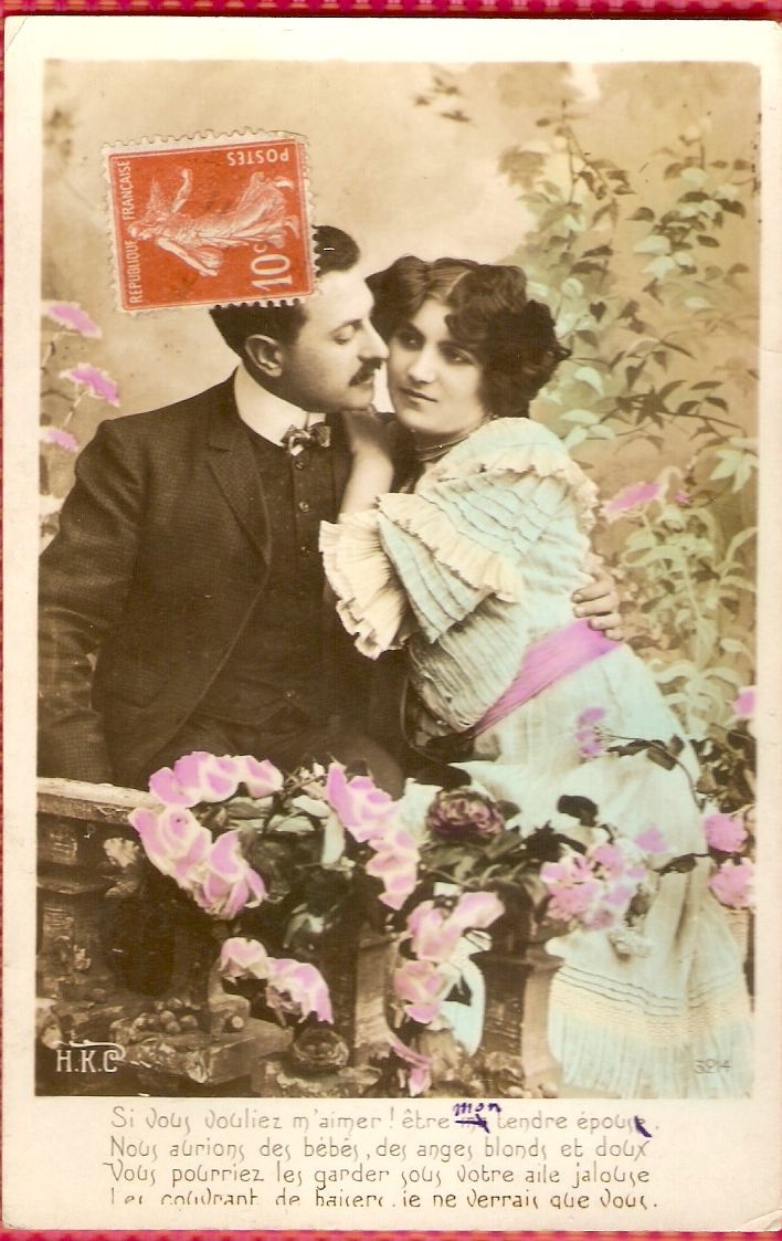 Staré francúzske pohľadnice 5 - 2