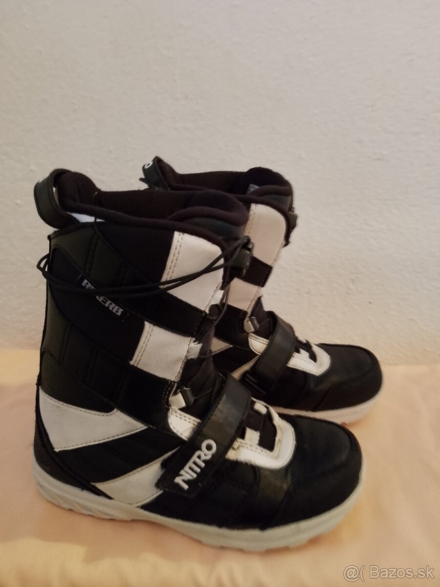 detske snowboard topanky NITRO a FIREFLY 37 / 38 - 2