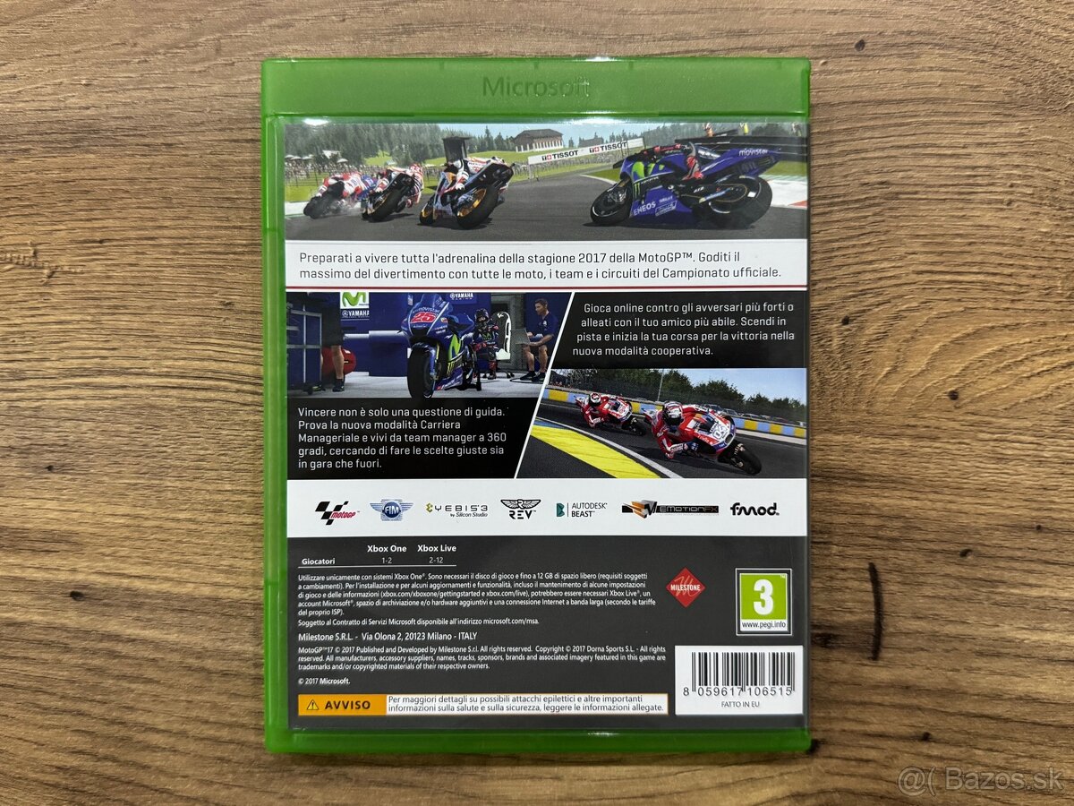 Hra Xbox One - MotoGP 17 - 2