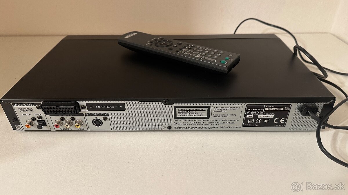 DVD prehrávač SONY DVP-NS405 - 2