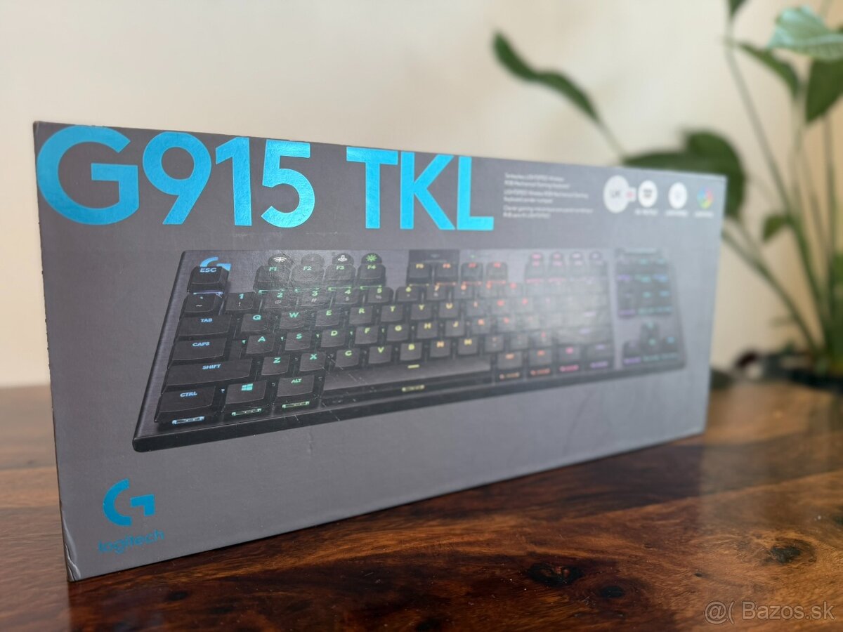 Logitech G915 TKL UK - bezdrotova gaming klavesnica - 2