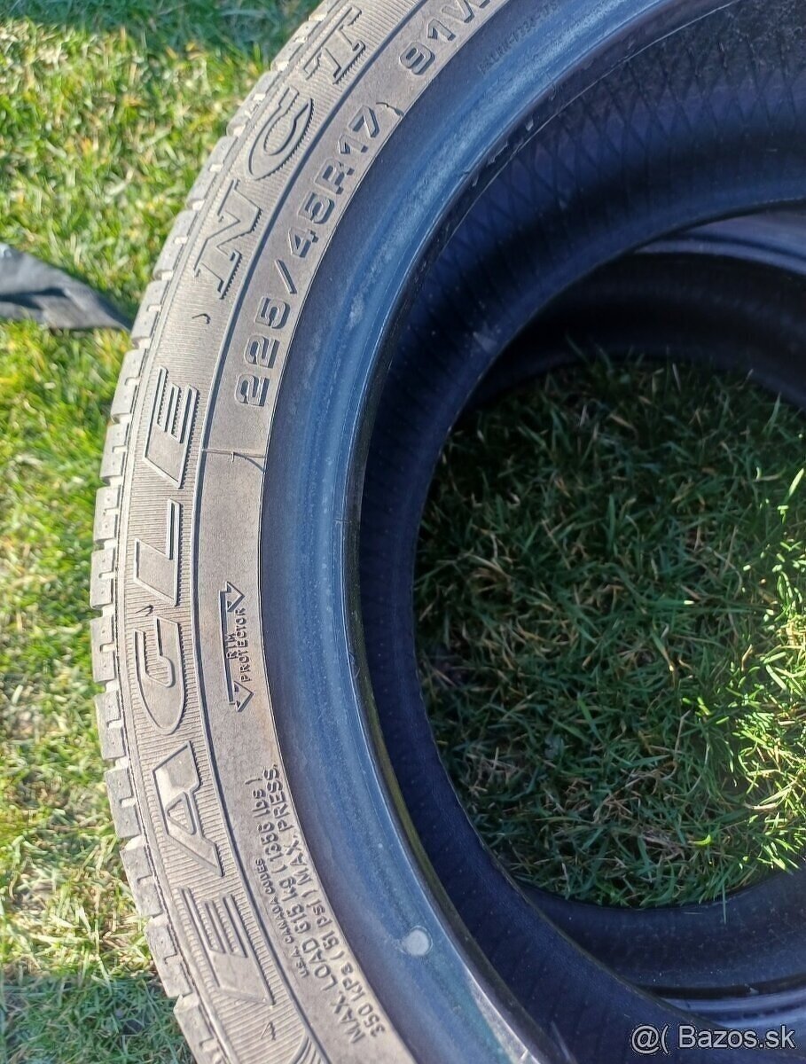 225/45 r17 letné pneumatiky , Goodyear - 2