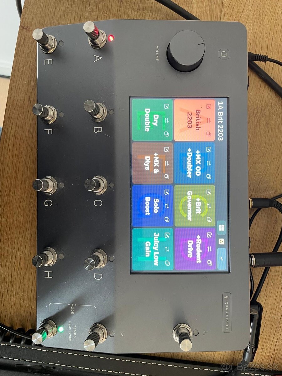 Quad Cortex Predam len par krat vyskušany - 2