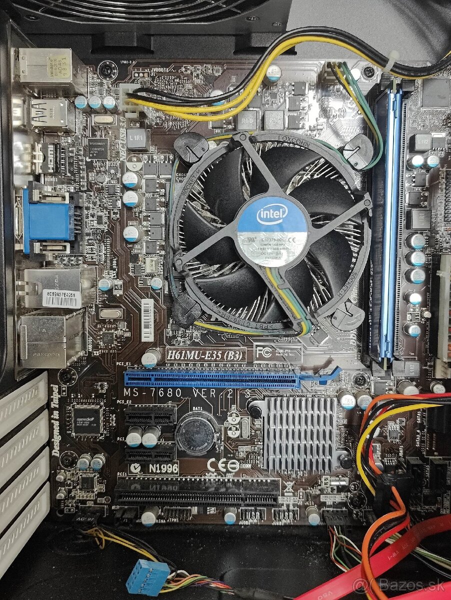PC komponenty: Intel G620+RAM, nizka spotreba 25W idle - 2