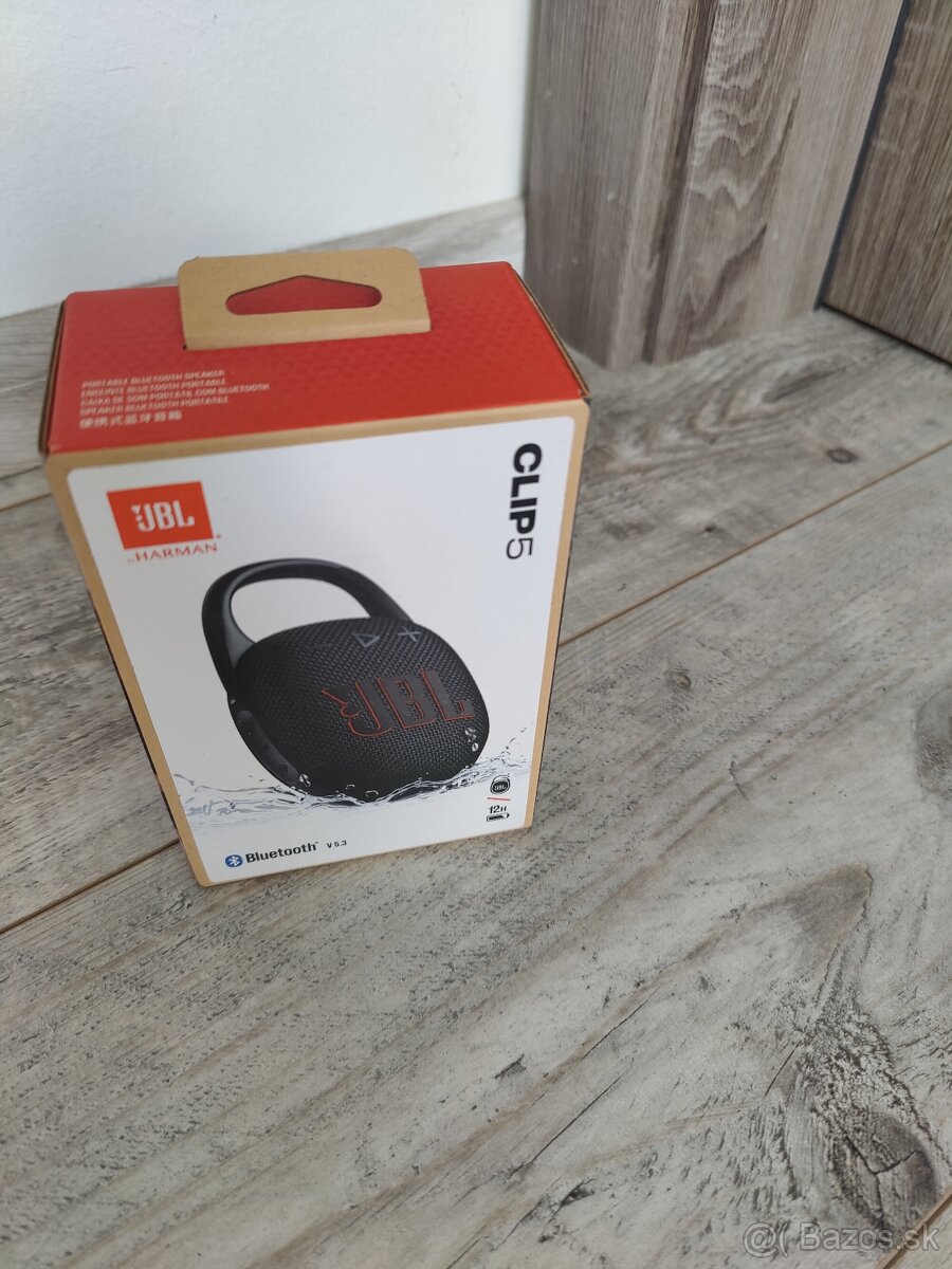 Predám Bluetooth reproduktor JBL Clip 5 - 2