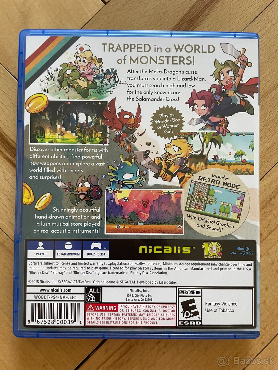 WONDERBOY - PS4 - 2