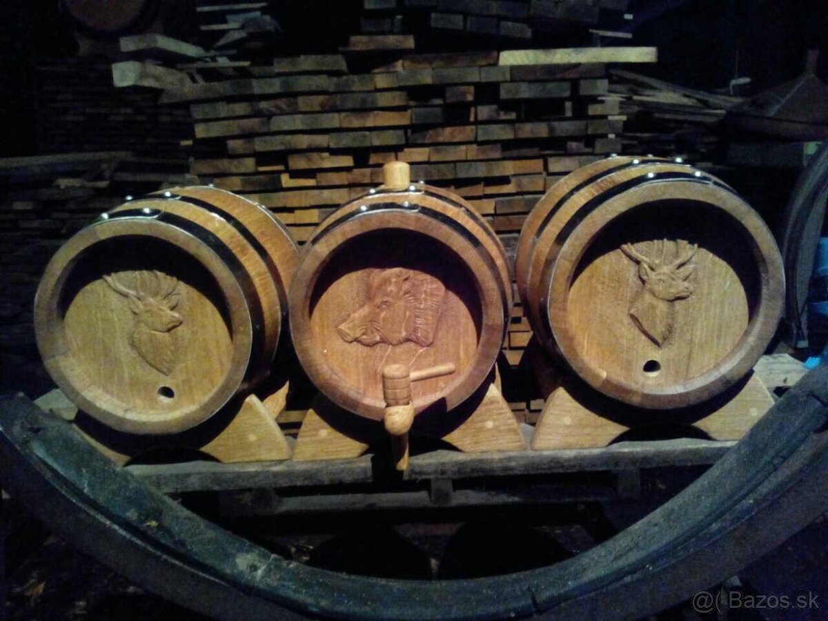 dubové sudy (dubovy sud) na víno pálenku pivo a iné - 2