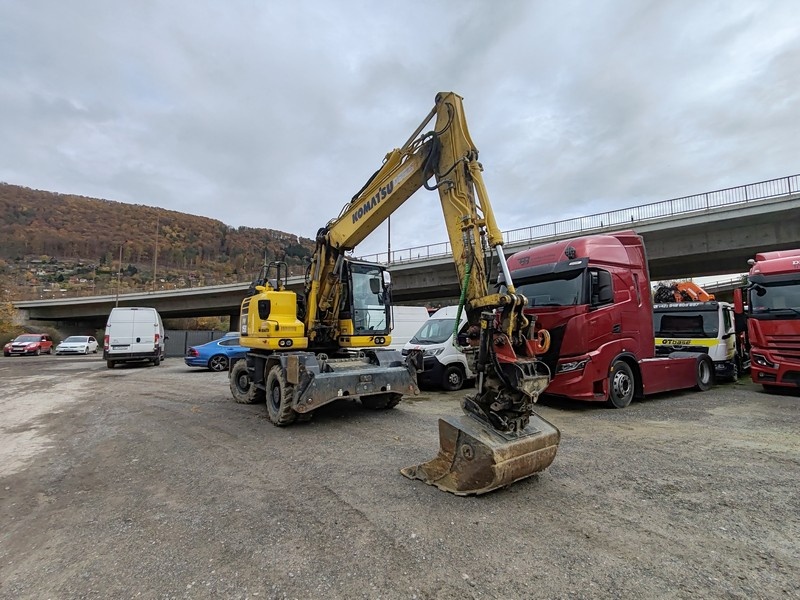 Komatsu PW158-11 - Kolesové rýpadlo - 2