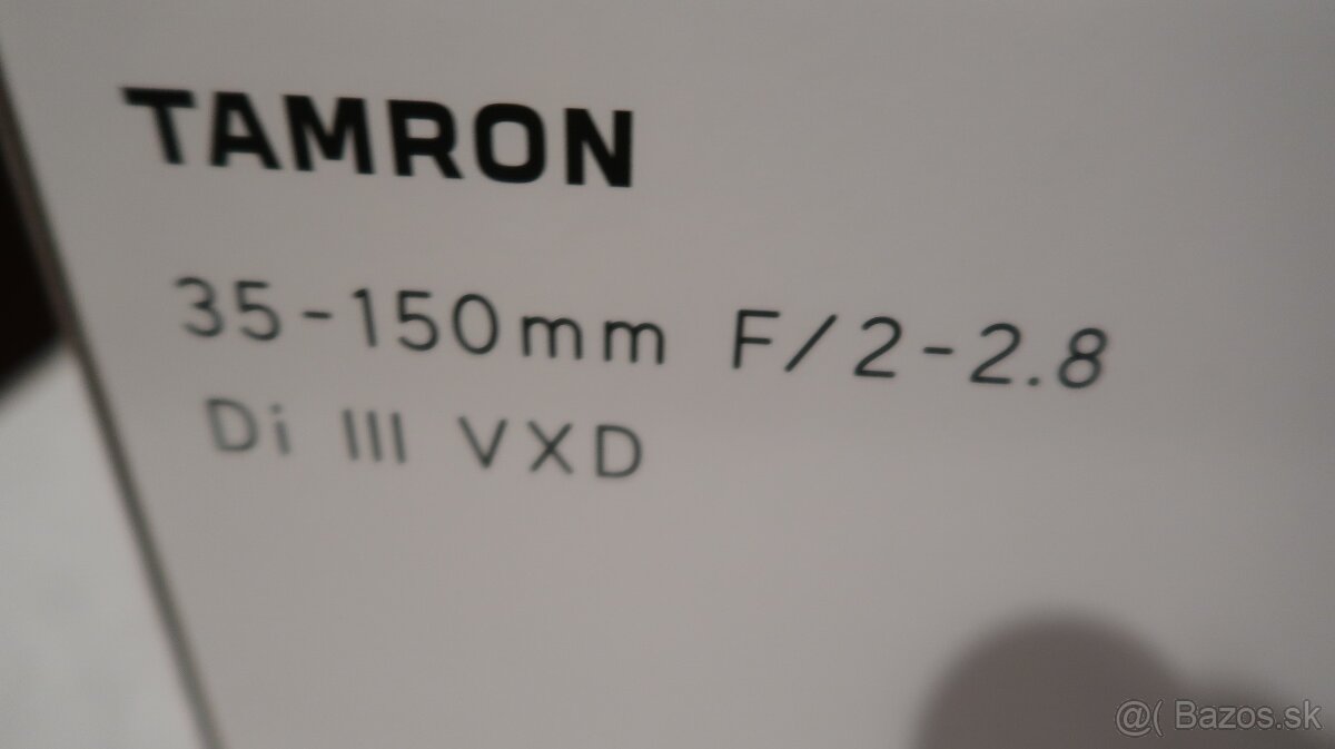 TAMRON 35-150 f2-2,8 sony - 2