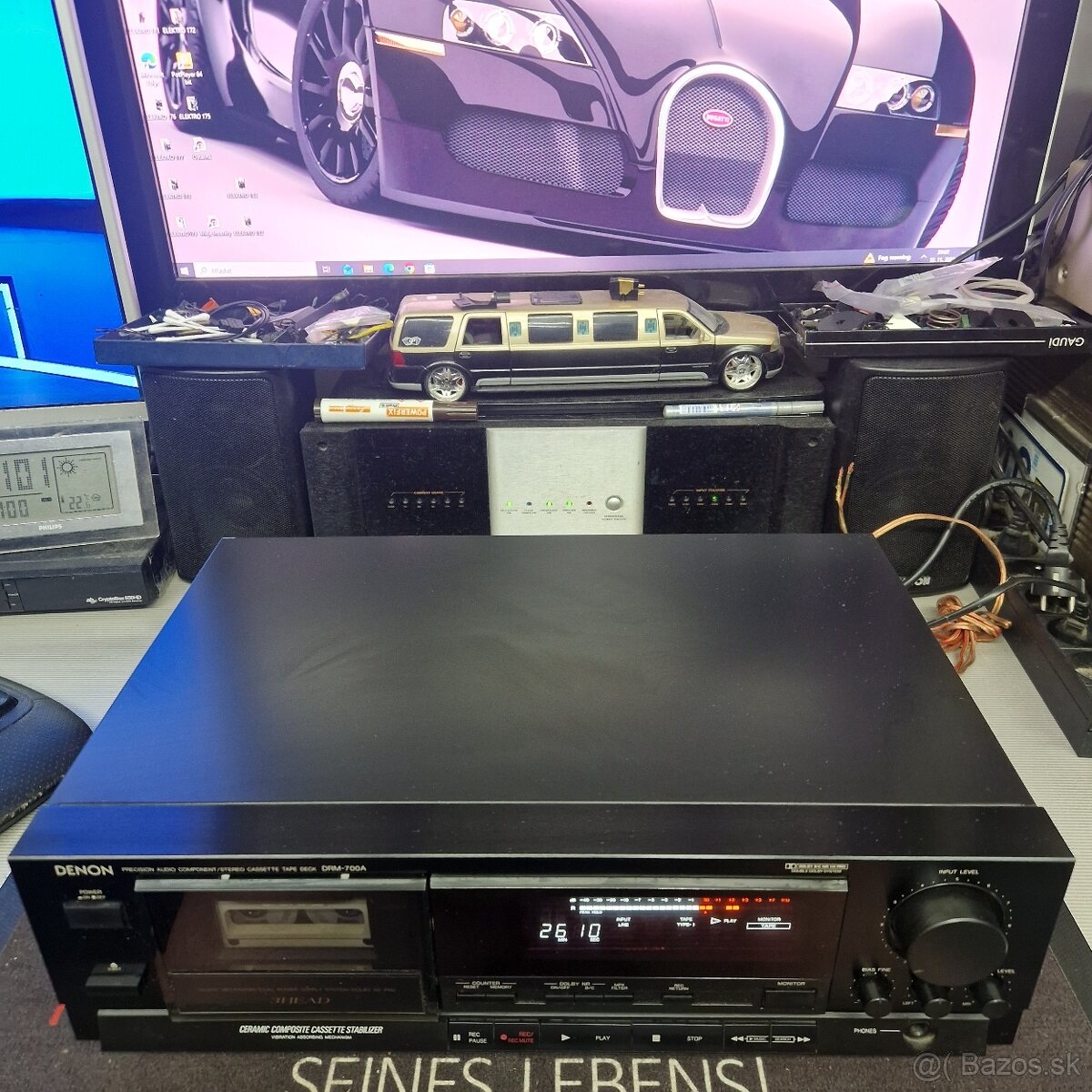 DENON DRM-700A...kazetový deck , 3 hlavy , bias ... - 2