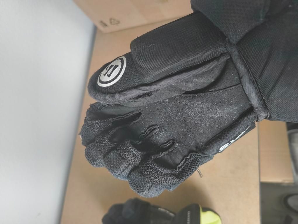 Detské hokejové rukavice Warrior veľkosť 9 - 2