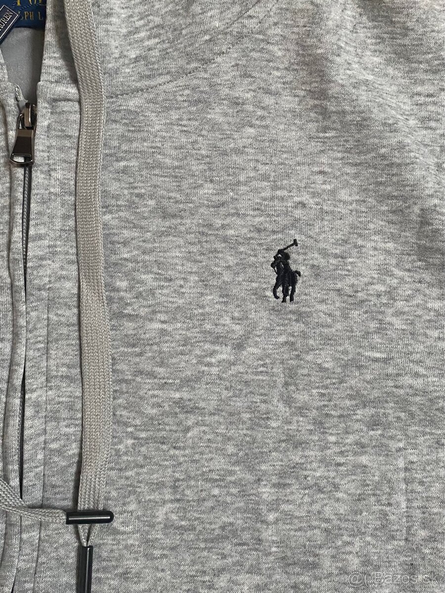 Sivá ralph lauren polo mikina M - 2