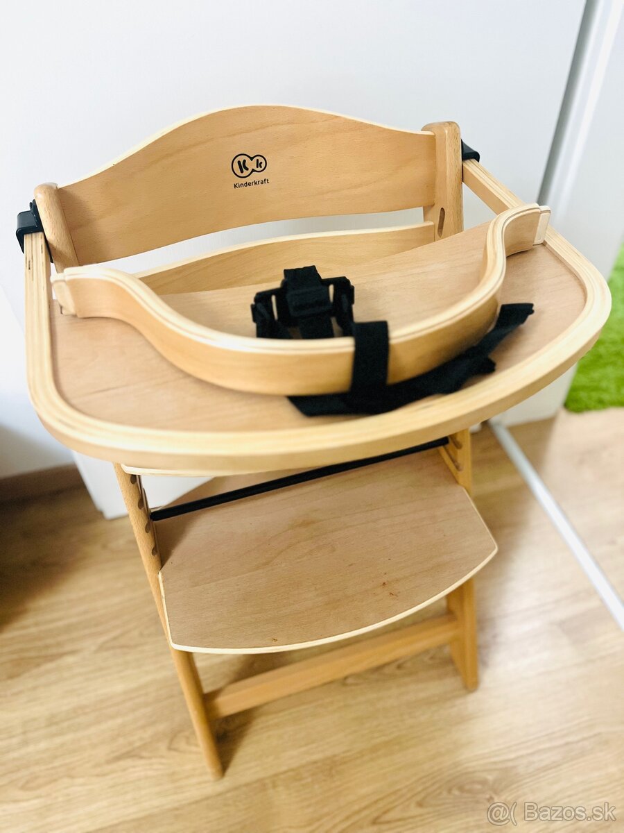 Drevená rastúca detská stolička - 2