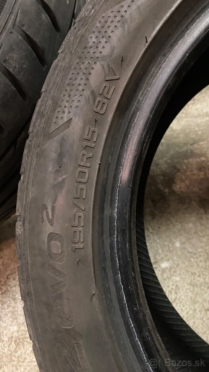 195/50 r15 letne aj zimne gumy - 2