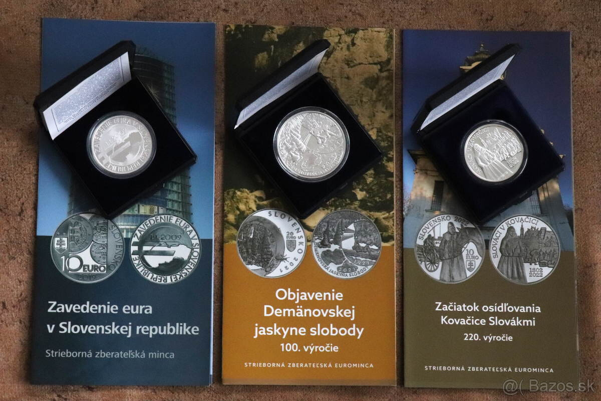 PREDAJ - PROOF zberateľské euro mince - 2