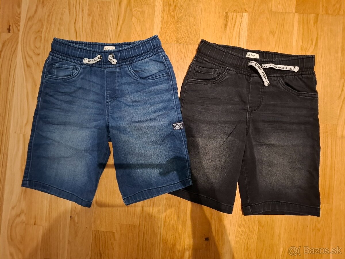 Kratasy 134 - 5 kusov - F&F a H&M - 2