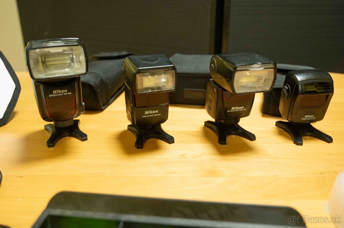 Sada bleskov Nikon + príslušenstvo - 2
