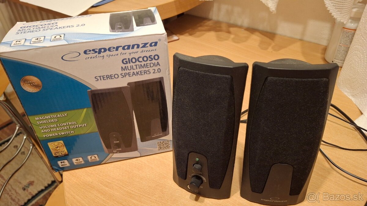 Predám PC reproduktory Esperanza Giocoso - 2