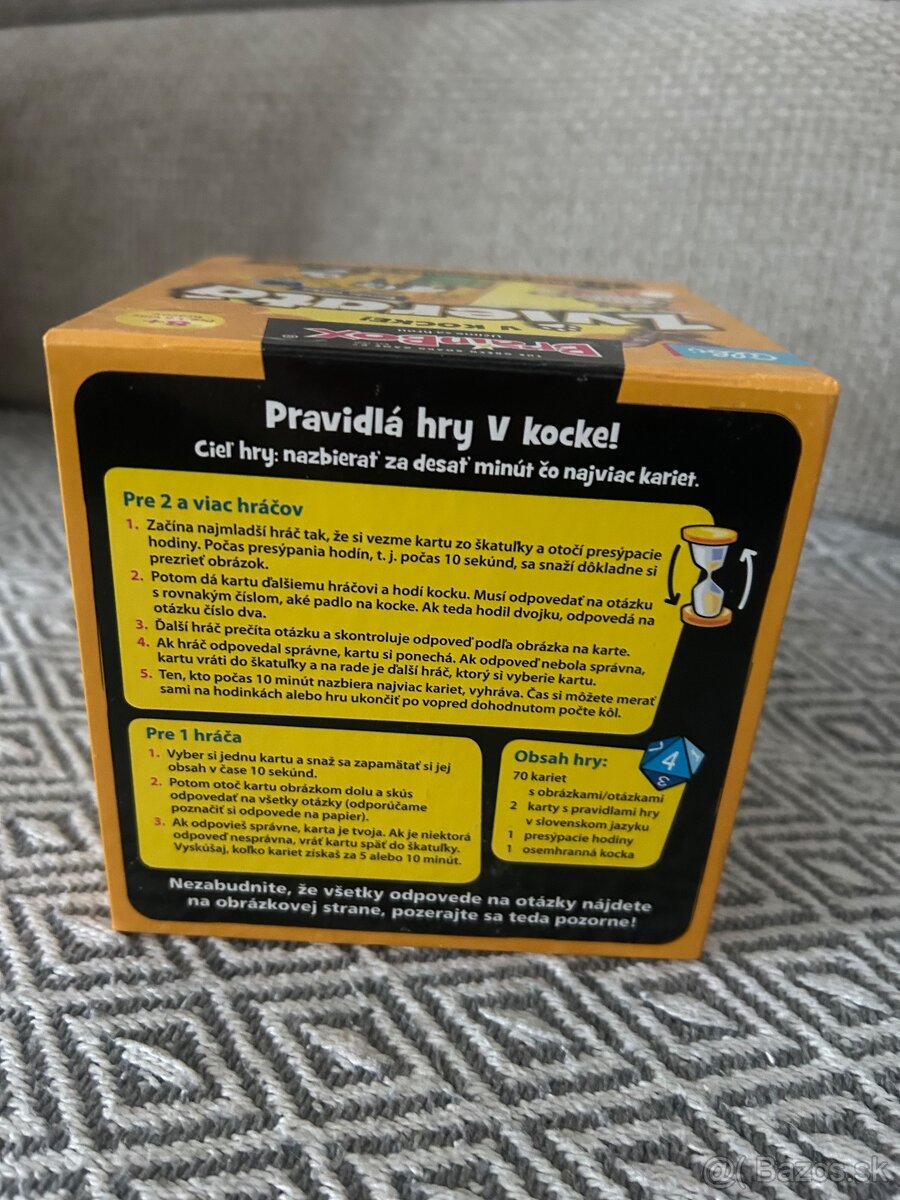 Hra BrainBox Zvieratá - 2