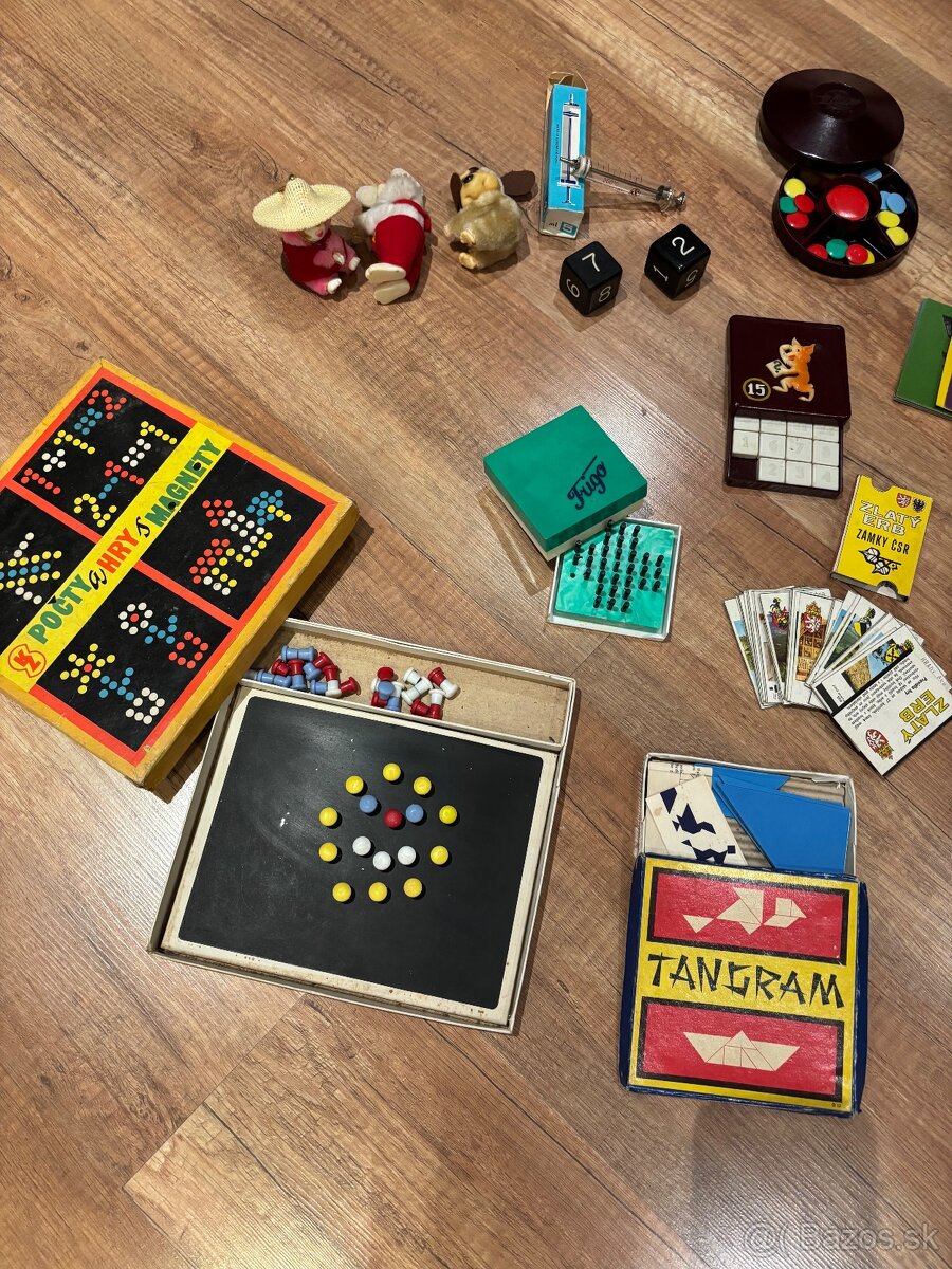 Retro hračky a hry - 2
