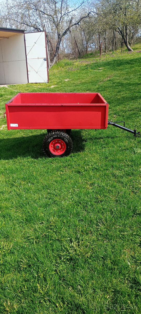 Prívesný vozík za traktorové kosacky - 2